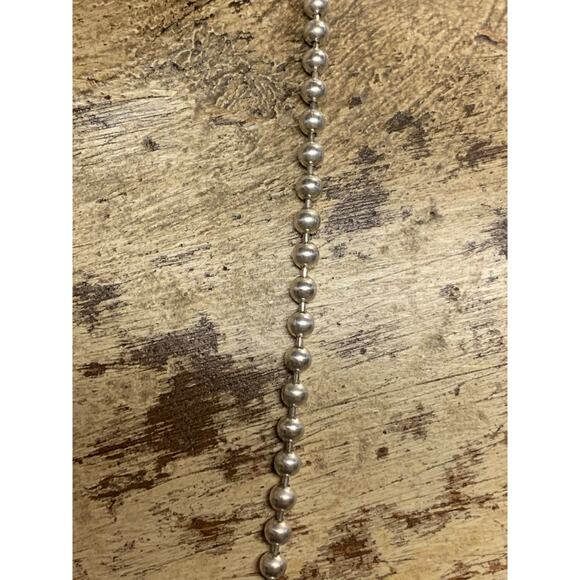 Whitney Kelly Sterling Silver and Multi Color Pendant on Sterling Ball Chain - Picture 7 of 10